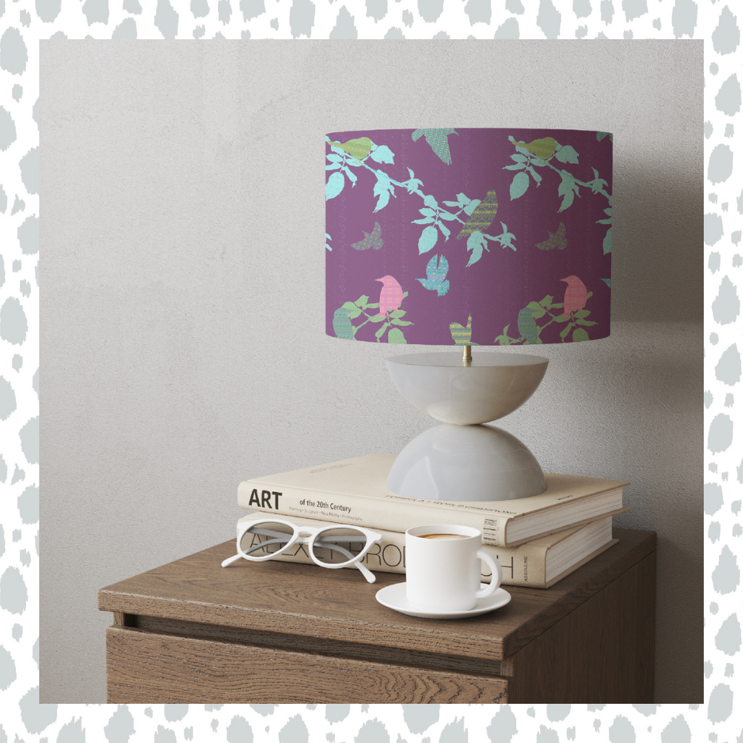 Shetland Starling lampshade