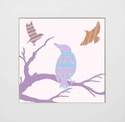 Shetland Starling Print - Blue Bird on Branch