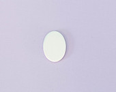 #11 - SMALL OVAL - ALUMINUM STAMPING BLANKS - 14G - PACK OF 5