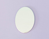 #13 - LARGE OVAL - ALUMINUM STAMPING BLANKS - 14G - PACK OF 5