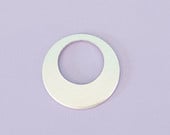#16 - LARGE OFFSET WASHER - ALUMINUM STAMPING BLANKS - 14G - PACK OF 5