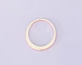 #164 - STAINLESS OFFSET WASHER - ROSE GOLD IN MEDIUM 32MM - PACK OF 1