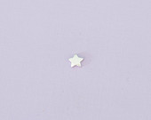 #55A - FLOATING LOCKETS STAMPABLE TINY STARS - ALUMINUM STAMPING BLANKS -