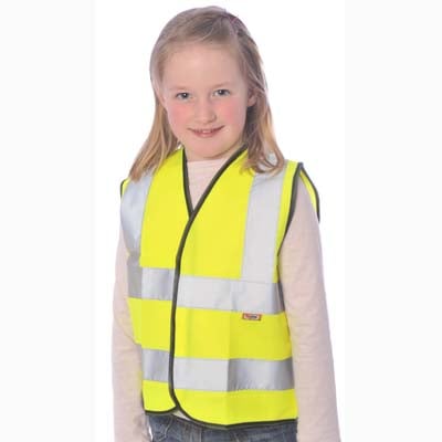 HYM101 Hymac Kids Hi Visibility Vest