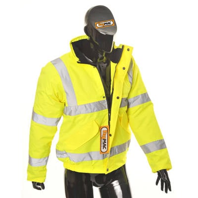 HYM211 Hi Vis Bomber Jacket