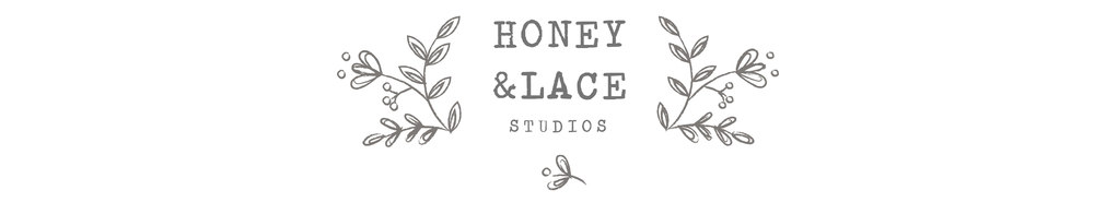 Honey & Lace Studios, site logo.