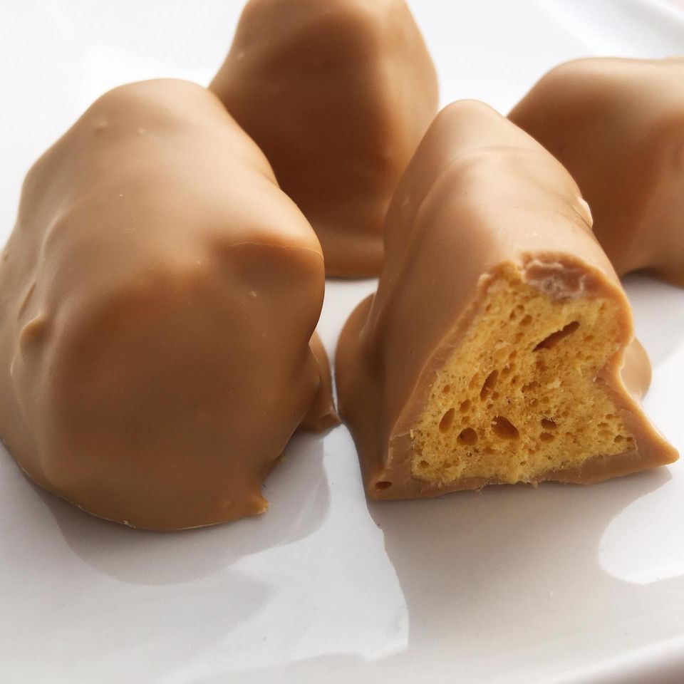 chocolate covered honeycomb