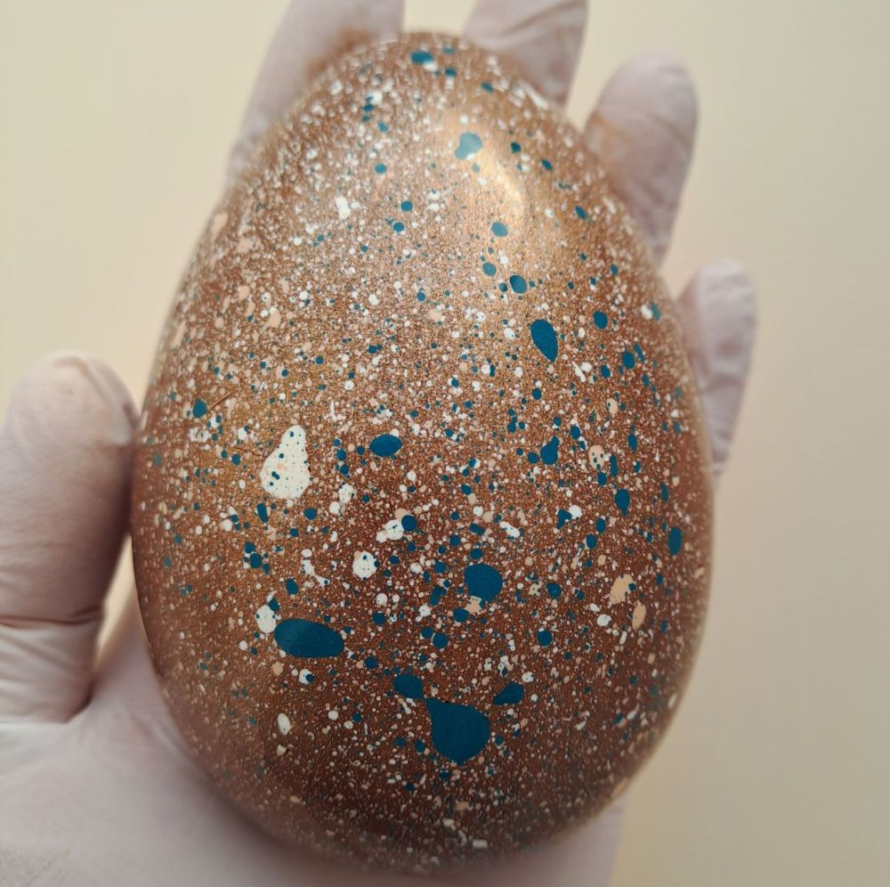 Speckled Chocolate Easter Egg