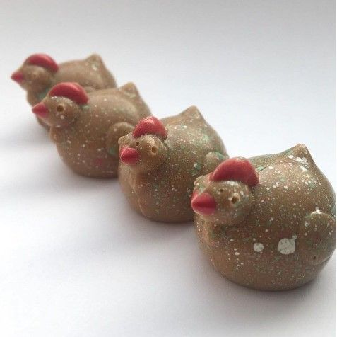 Salted Caramel Chocolate Chickens