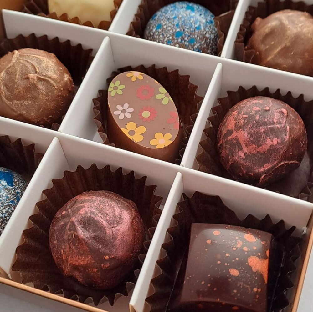 Box of 12 Handmade Chocolates