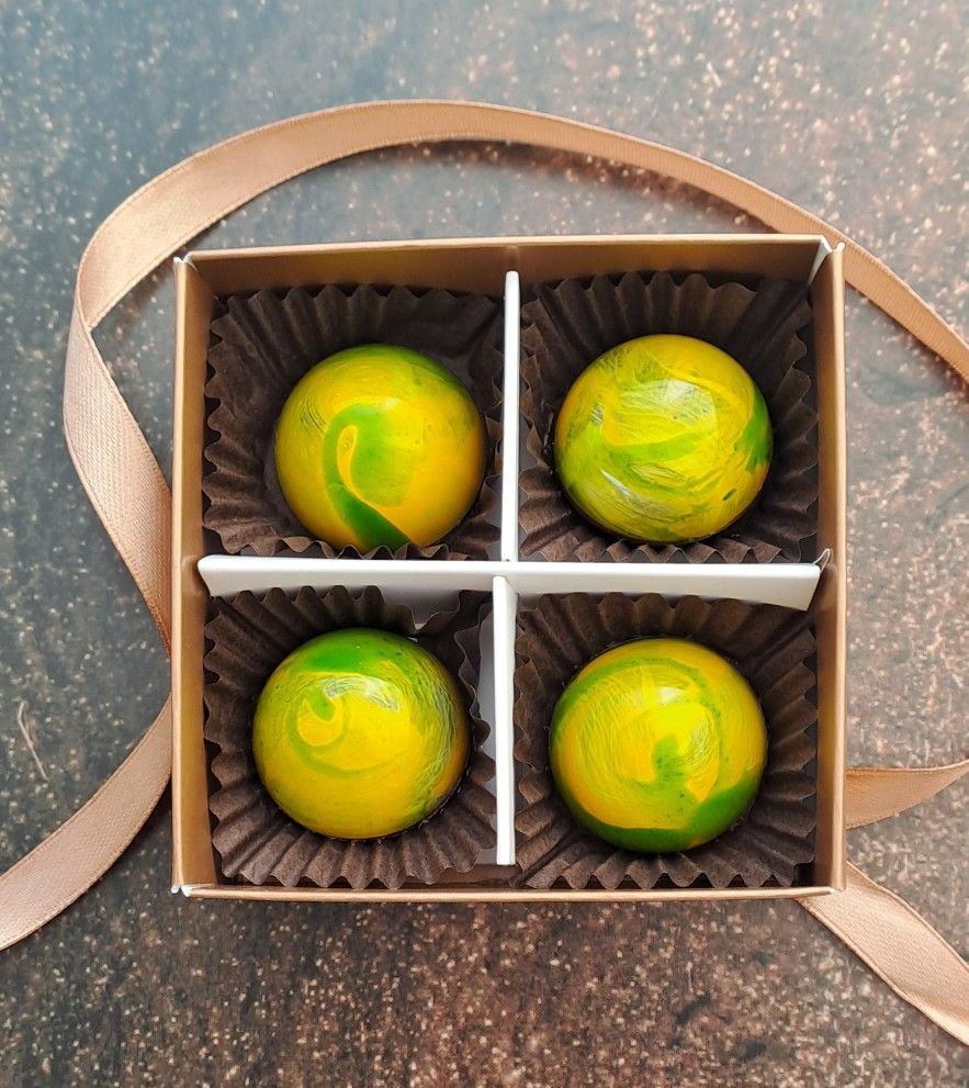 Box of 4 Handmade Chocolates