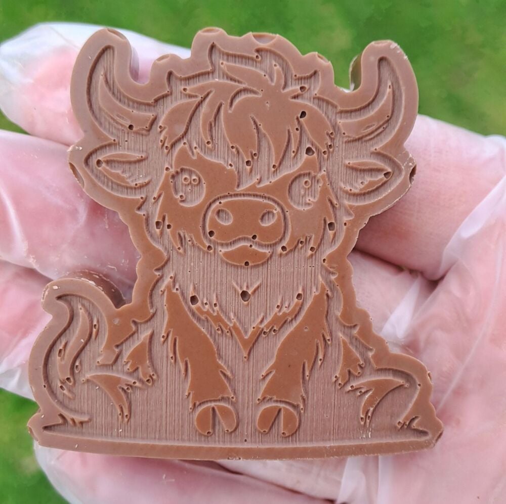 Chocolate Highland Cows