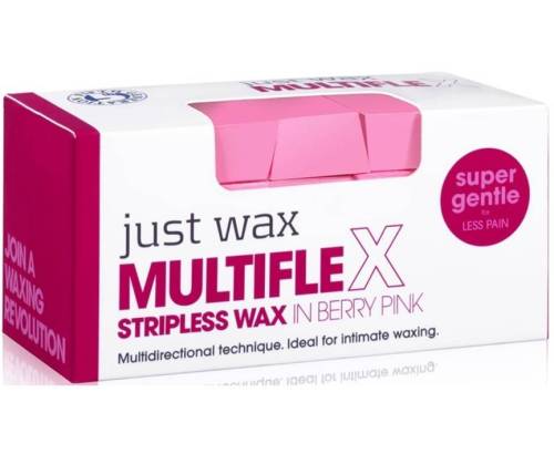 Just Wax Multiflex Stripless Wax Berry Pink 700g