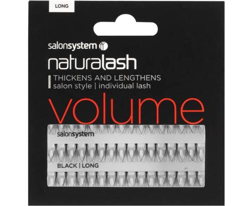 Individual Lashes Flare Black Long