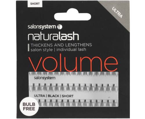 Individual Lashes Ultra Flare Black Short