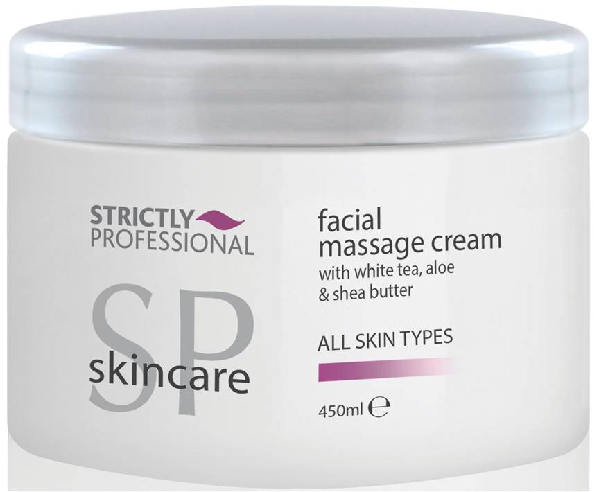 Strictly Professional Skincare All Skin Types Facial Massage Cream 450ml