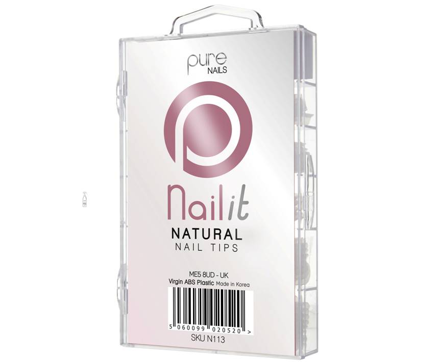 Nail It Natural Full Well Tips 100 Pack