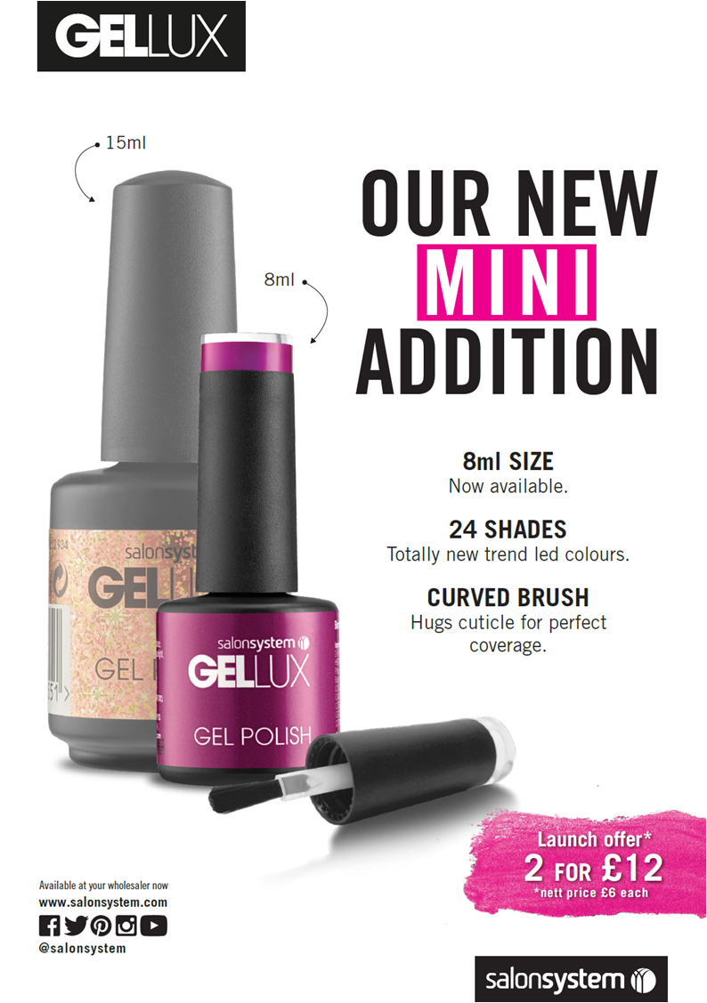 *2 for £12* Gellux 8ml *SELECT SHADE*