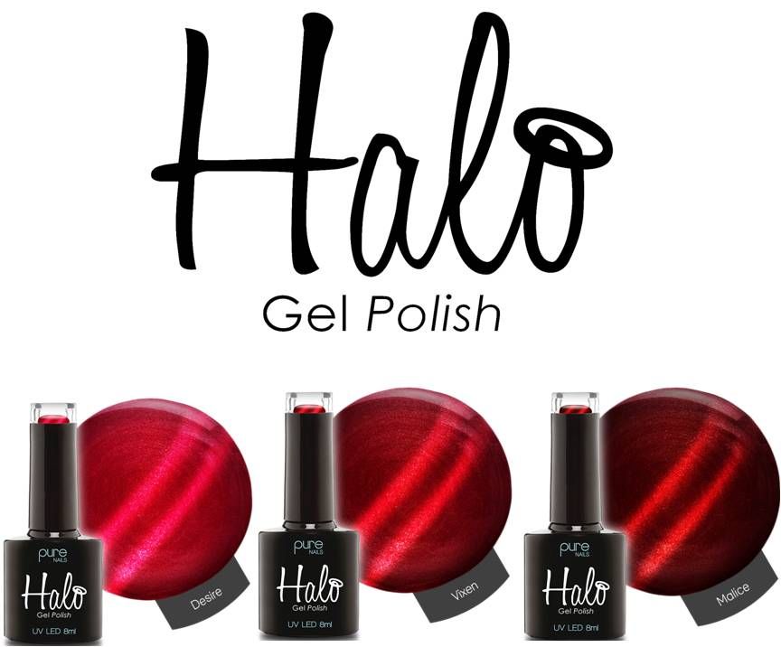 *Halo Gel Queen Of Hearts Collection 3 Pack