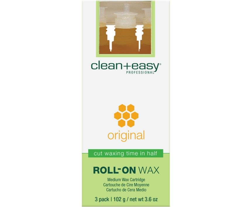 Clean & Easy Original Wax Refill Medium 3 Pack