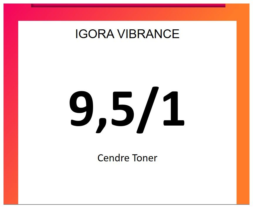 Igora Vibrance 60ml 9.5/1