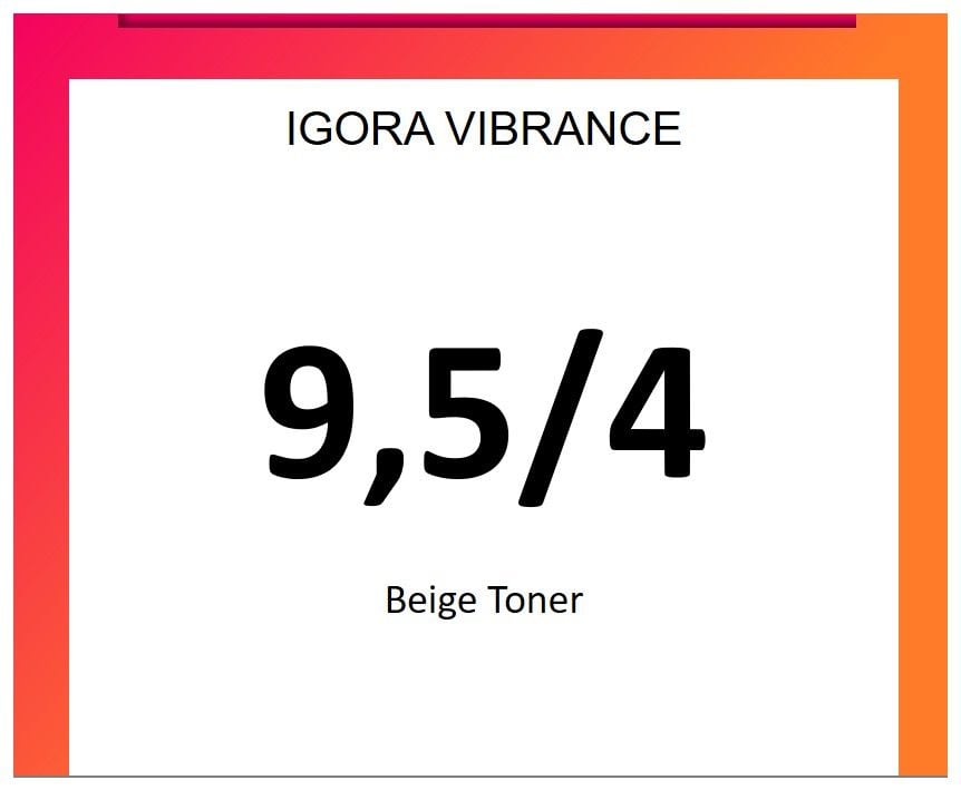 Igora Vibrance 60ml 9.5/4