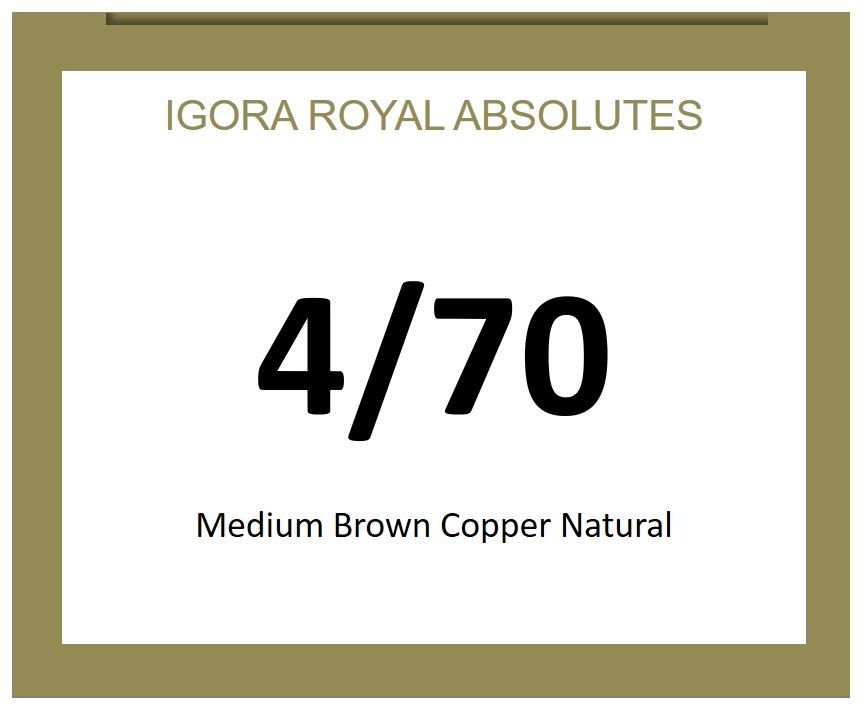 Igora Royal Absolutes 60ml 4/70
