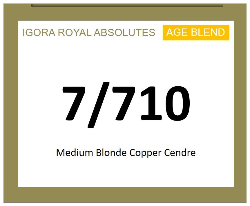 Igora Royal Absolutes Age Blend 60ml 7/710
