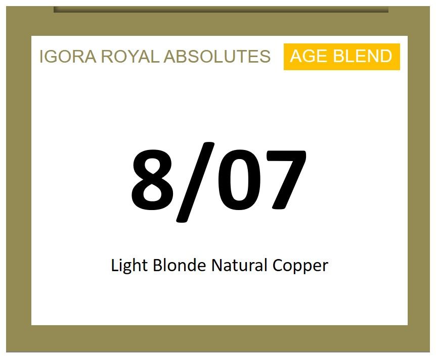 Igora Royal Absolutes Age Blend 60ml 8/07