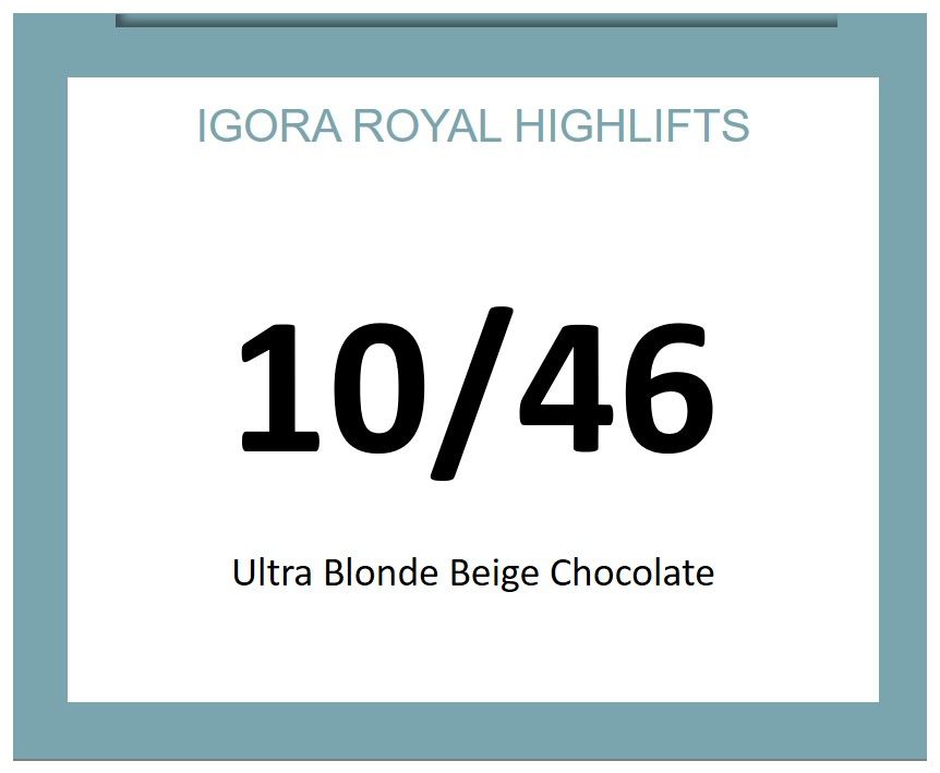 Igora Royal Highlifts  60ml 10/46