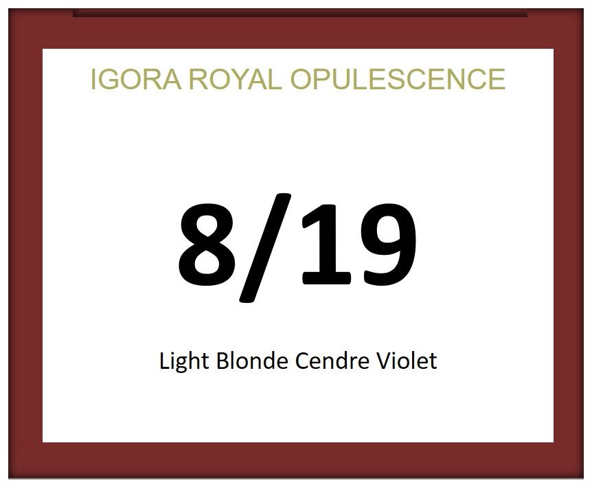 Igora Royal Opulescence  60ml 8/19