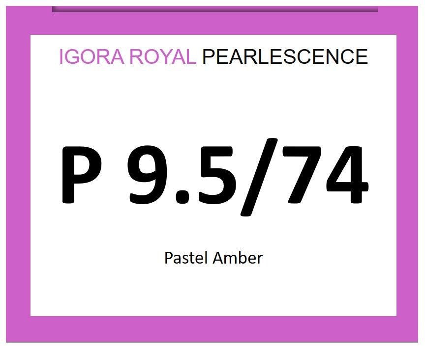 Igora Royal Pearlescence  60ml P9.5/74
