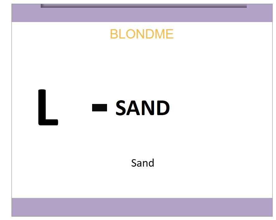 Blond Me Blonde Lifting Sand 60ml