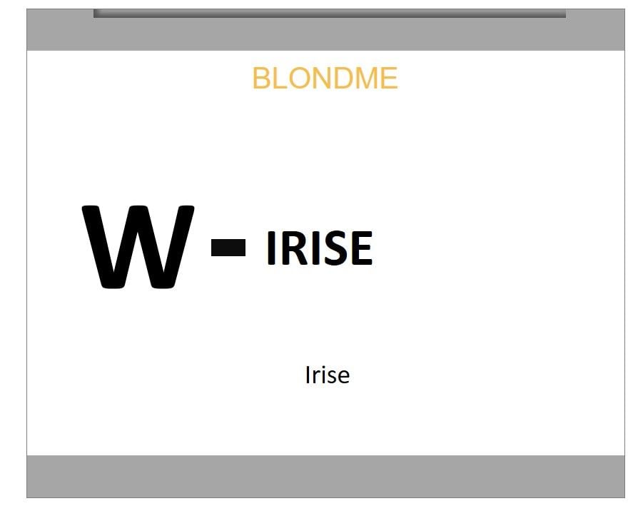 Blond Me White Blending Irise 60ml