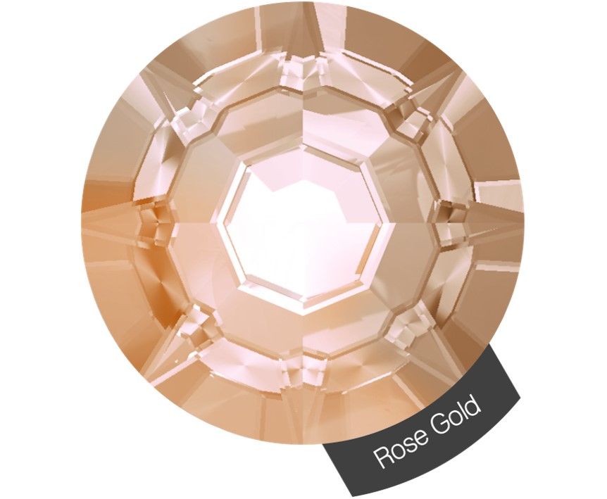 Halo Create Size 2 Crystals 288 Pack Rose Gold