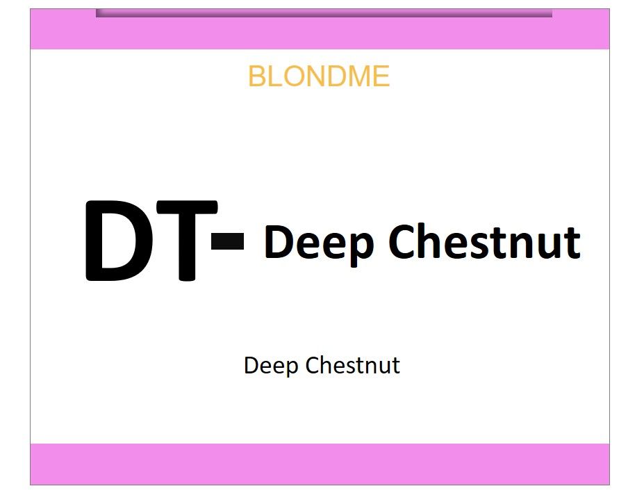 Blonde Me Blonde Toning Deep Chestnut 60ml