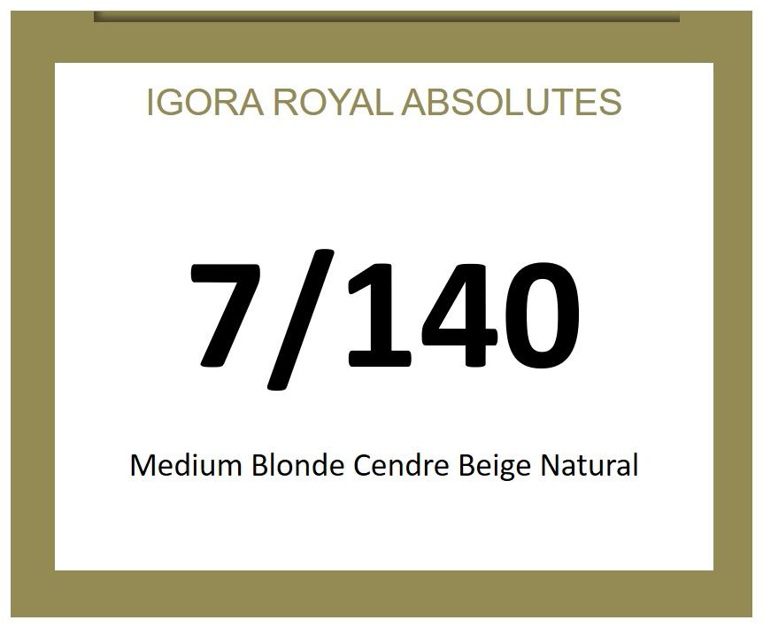 Igora Royal Absolutes 60ml 7/140