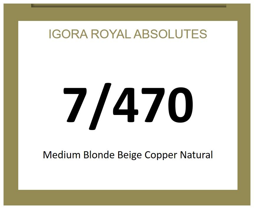 Igora Royal Absolutes 60ml 7/470