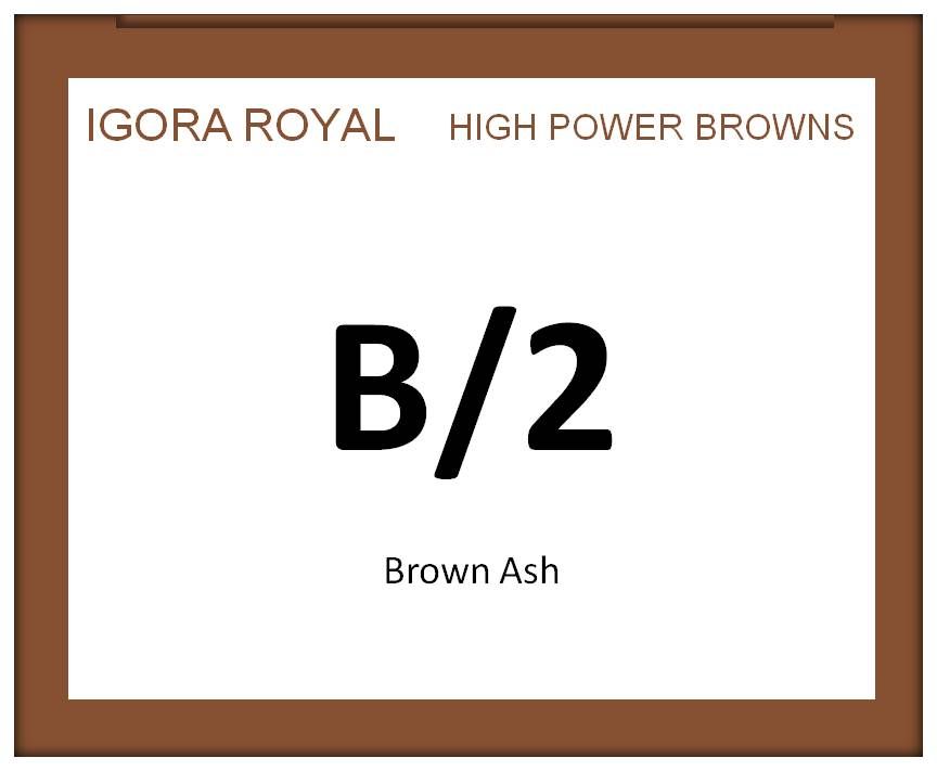 Igora Royal High Power Browns 60ml B2
