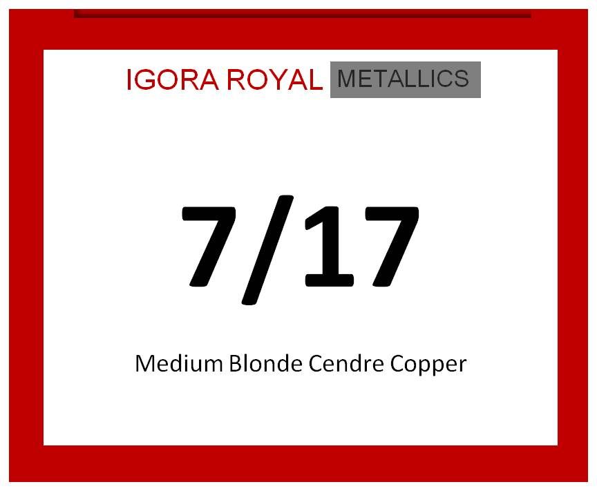 Igora Royal Metallics 60ml 7/17