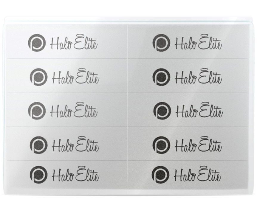 Halo Elite Buffers White 120/120 Grit 10 Pack