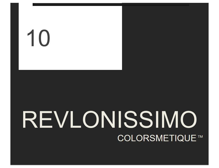 Revlonissimo 60ml HC 10