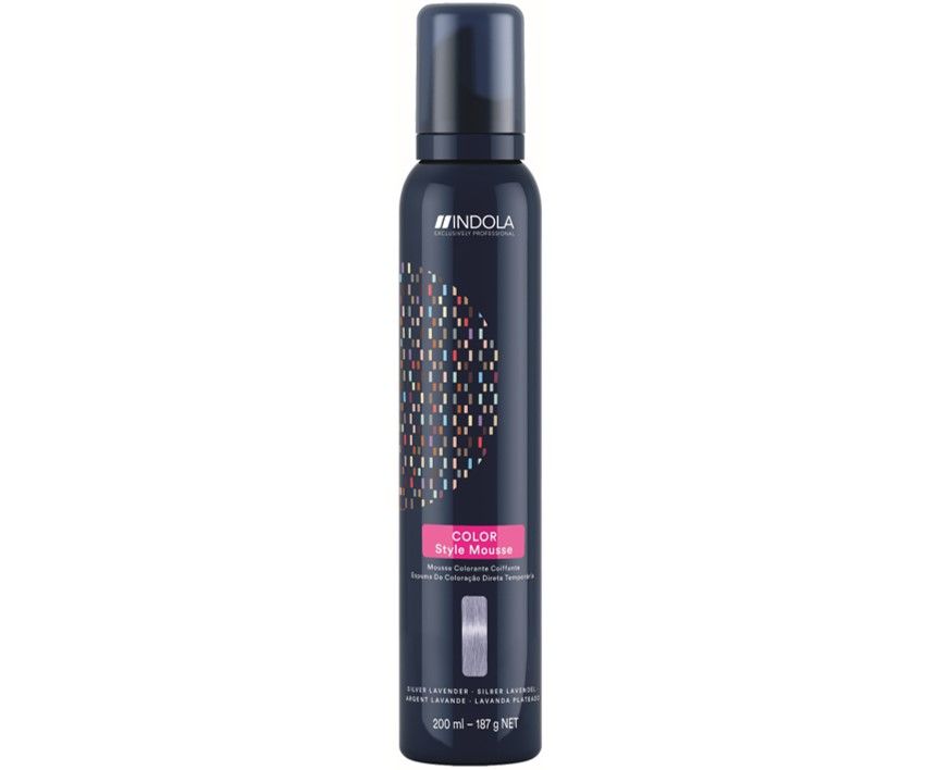 Indola Color Style Mousse Silver Lavender  200ml