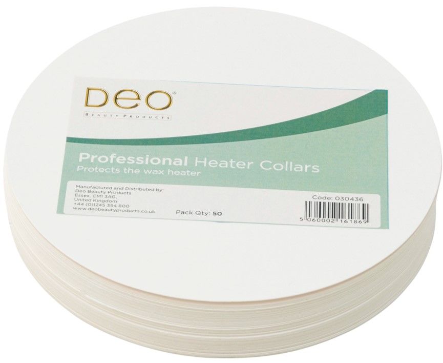 DEO Disposable Wax Heater Collars 50 Pack