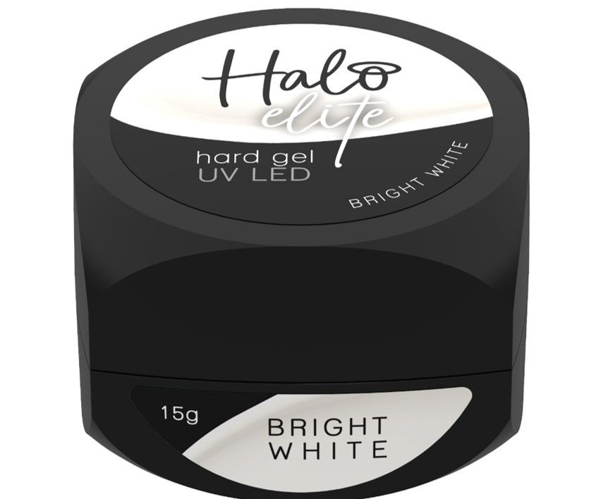 Halo Elite Hard Gel Bright White 15g
