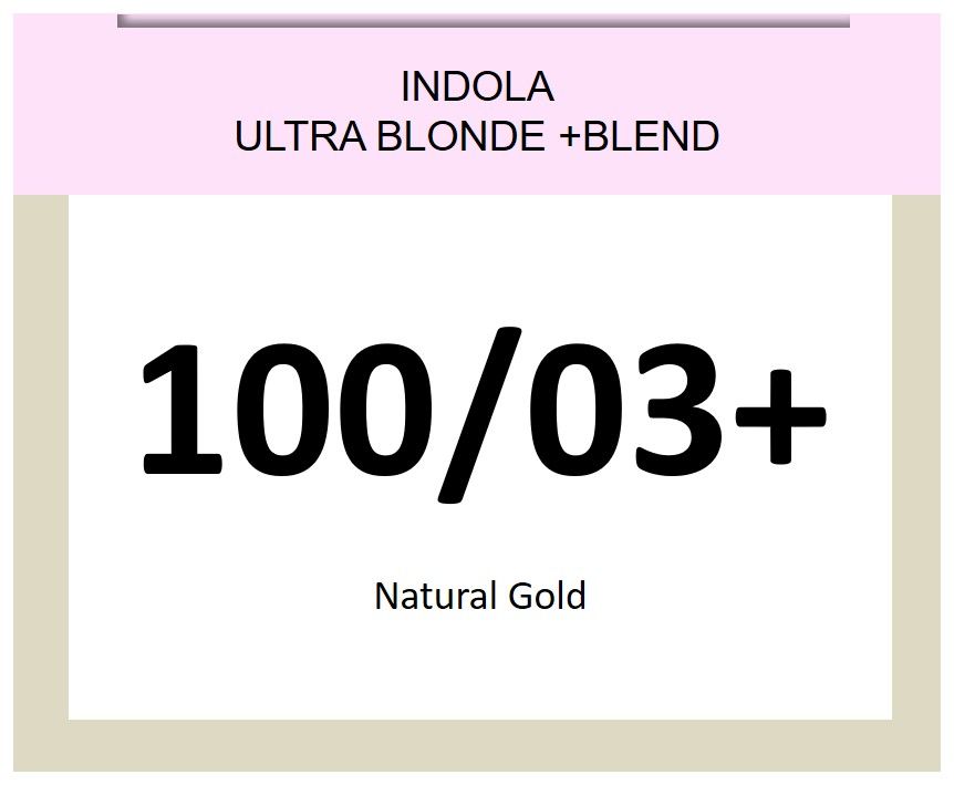 Blonde Expert Ultra Blonde + Blend 60ml 100/03+