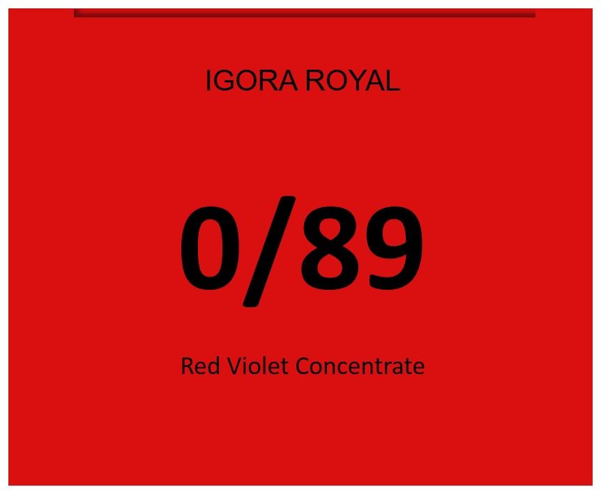 Igora Royal 60ml 0/89
