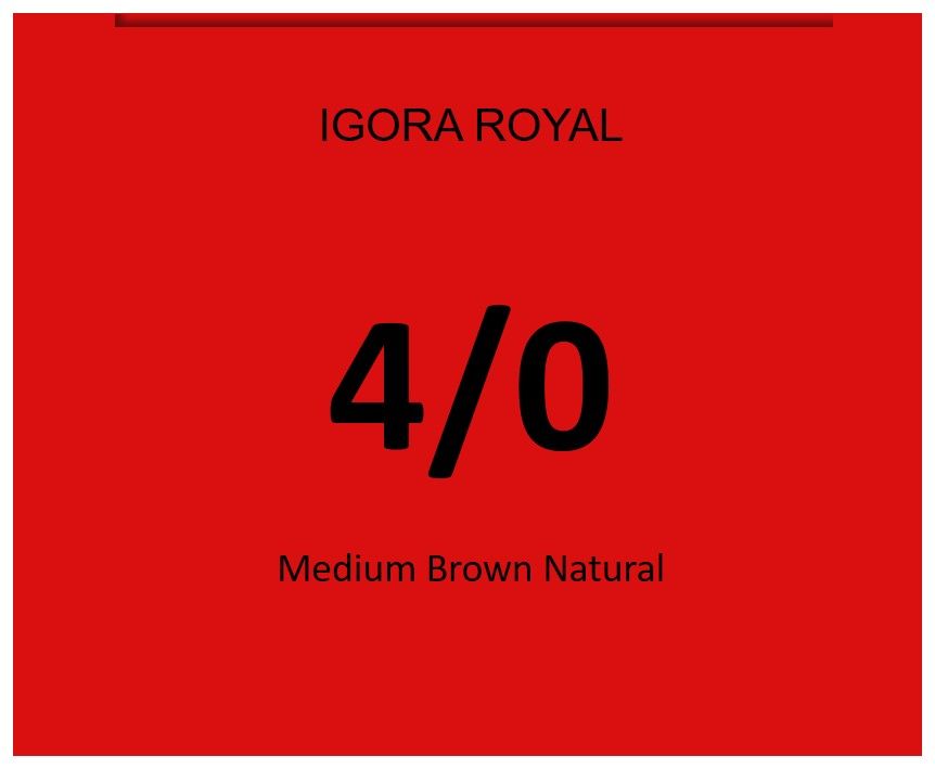 Igora Royal 60ml 4/0