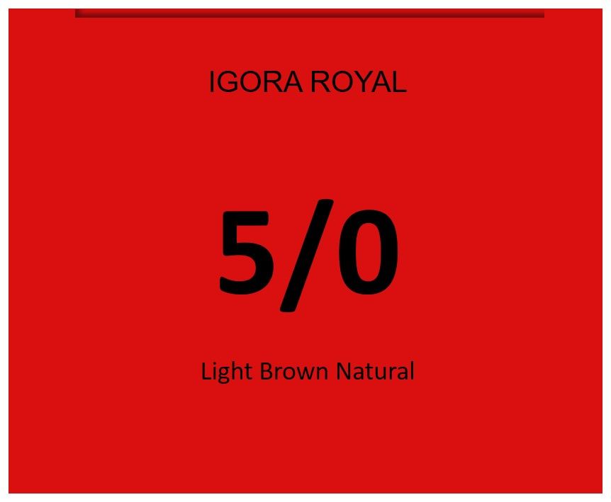Igora Royal 60ml 5/0