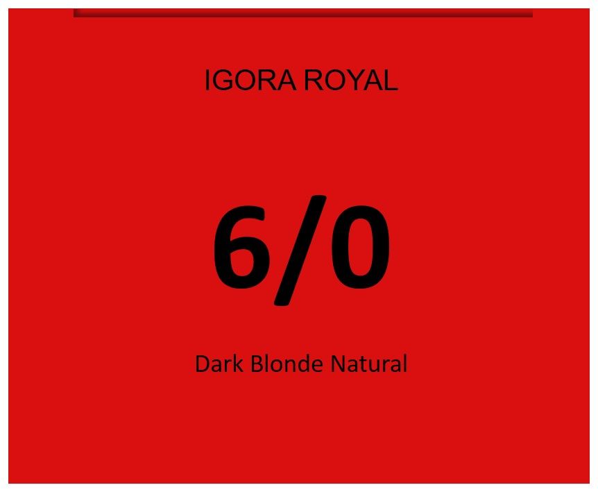 Igora Royal 60ml 6/0